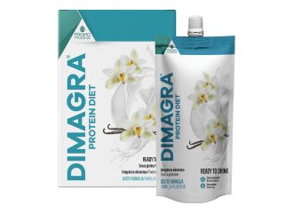 Dimagra protein diet vaniglia 7 pezzi da 220 g