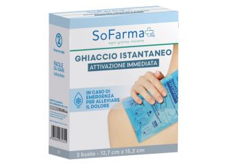 Ghiaccio istantaneo sofarmapiu' 2 pezzi