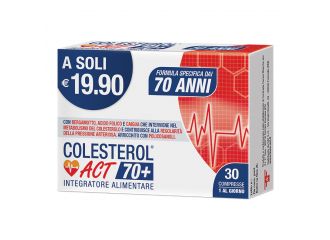 Colesterol act 70+ 30 compresse