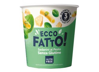 Nutrifree ecco fatto sedanini al pesto 70 g