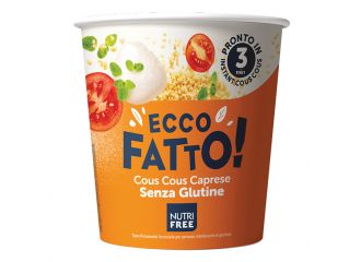 Nutrifree ecco fatto cous cous caprese 70 g