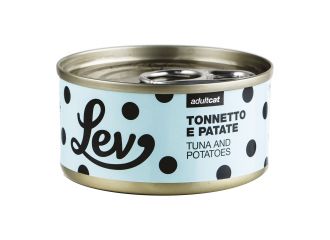 LEV GATTO LATTINA IN ACQUA DI COTTURA ADULTO TONNETTO & PATATE 70 GR