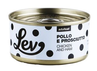 Lev pollo prosciutto lattina 70 g