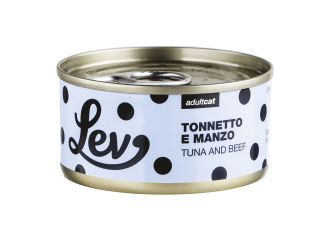 LEV GATTO LATTINA IN ACQUA DI COTTURA ADULTO TONNETTO & MANZO 70 GR