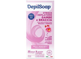 Depilsoap strisce corpo delicate 20 pezzi