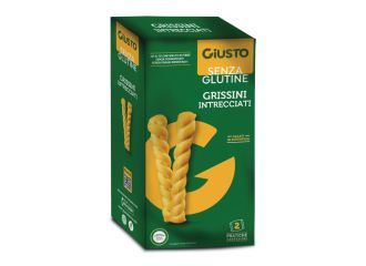 Giusto senza glutine intrecciati grissini 150 g