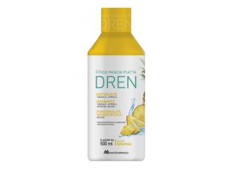 Pancia piatta dren 500 ml ananas