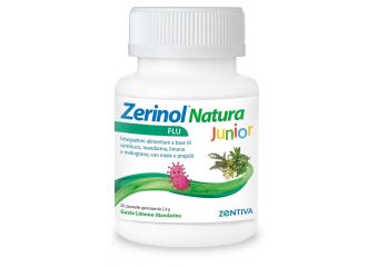 Zerinol natura flu junior 20 caramelle gommose