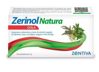 Zerinol natura gola 20 caramelle balsamiche