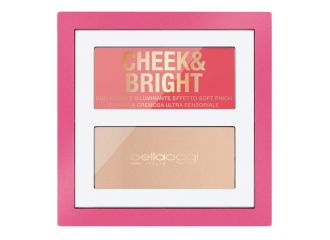 Bellaoggi cheek and bright blush e illuminante 1 pink shy