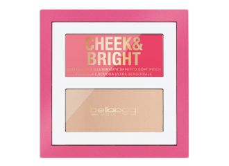 Bellaoggi cheek and bright blush e illuminante 2 cheeky pink