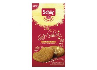 Schar soft cookie cinnamon 210 g xmas