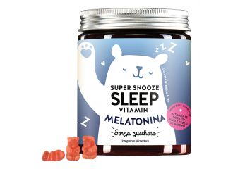 Super snooze sleep vitamin with melatonin sugarfree 45 caramelle gommose