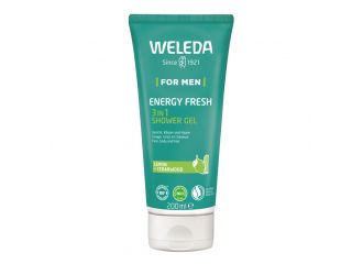 Doccia for men energy fresh 3in1 shower gel 200 ml