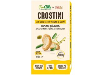 Foralle crostini con olio extravergine d'oliva 100 g
