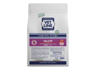 VETLINE CANE SALUTE MINI PESCE 800 GR