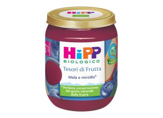 Hipp tesori frutta mela mirtillo 160 g