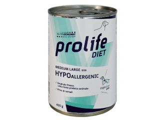 Prolife dog diet wet adult hypoallergenic wild boar m/l 400 g