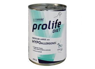 PROLIFE CANE DIET HYPOALLERGENIC MEDIUM/LARGE LATTINA 400 GR