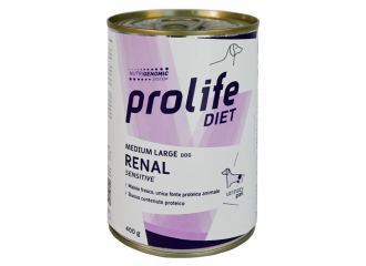 Prolife dog diet wet adult renal sensitive m/l 400 g