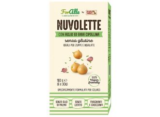 Foralle nuvolette aglio & erba cipollina 6 bustine da 30 g