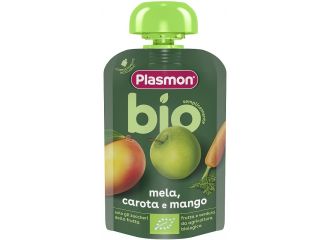Plasmon mela carota mango bio pouches 100 g