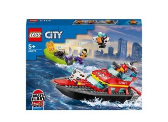 Lego 60373 barca soccorso antincendio