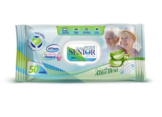 Setablu salviette senior 50 pezzi con aloe vera