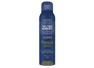 Neutro roberts deo spray uomo fresco agrumato 150 ml