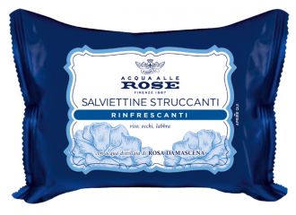 Acqua alle rose salviettine struccanti rinfrescanti 20 pz