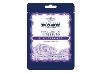 Acqua alle rose maschera viso in tessuto rimpolpante