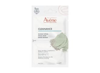 Avene cleanance maschera detox 2 pezzi da 6 ml