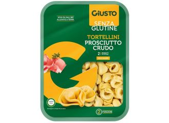 Giusto senza glutine tortellini prosciutto crudo 250 g