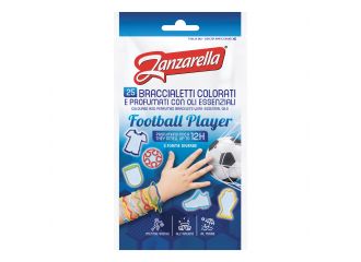 Zanzarella braccialetti football player 25 pezzi