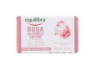 Equilibra rosa ialuronica sapone 100% vegetale 100 g