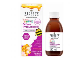 Zarbee's difese immunitarie bambini sciroppo 120 ml