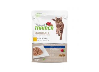 TRAINER GATTO NATURAL HAIRBALL POLLO 85 GR