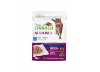 TRAINER GATTO NATURAL ADULTO STERILIZZATO TONNO 85 GR