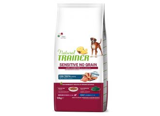 Natural trainer dog sensitive medium/maxi trota 12 kg no grain