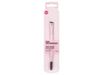 Real techniques 0060 dual ended brow brush 1 pennello sopracciglia