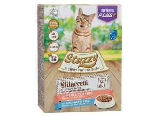 Stuzzy cat sfilaccetti sterilizzato pesce 4x12x85 g