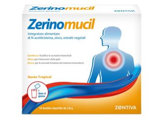 Zerinomucil 10 bustine 3,6 g