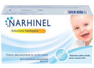 Soluzione fisiologica per aspiratore nasale narhinel 60 flaconcini da 5 ml