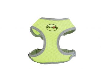 CAMON CANE PETTORINA "MESH" DOPPIA REGOLAZIONE TG. SMALL GIALLO FLUO