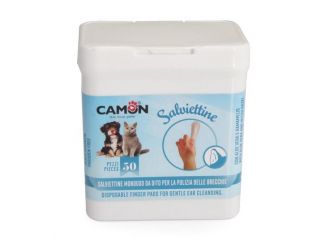 CAMON SALVIETTE DA DITO PER LA PULIZIA ORECCHIE CF. 50 PZ