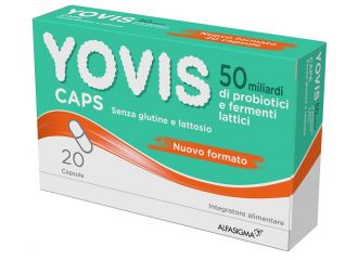 Yovis Caps 50 Miliardi Integratore Fermenti Lattici Vivi e Probiotici 20 Capsule