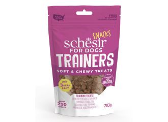 SCHESIR CANE SNACK TRAINERS BACON 283 GR