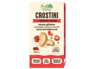 Foralle crostini pomodoro e origano 100 g