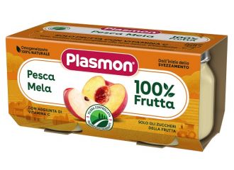 Plasmon omogeneizzato pesca mela 160 g