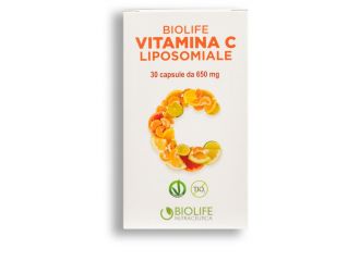 Biolife vitamina c liposomiale 30 capsule